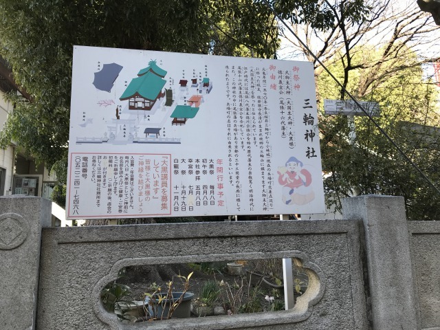 三輪神社(大須)　由緒①