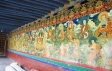 8月30日　敏珠寺回廊の壁画 (1)