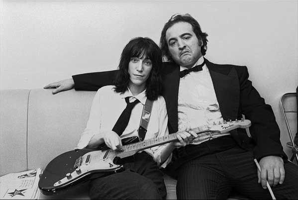 Patti Smith and John Belushi, 1976