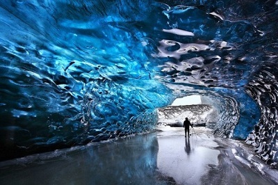 ヴァトナヨークトル 氷の洞窟１