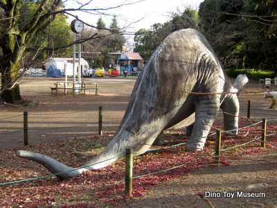 羽村市動物公園のおきもの動物園の恐竜