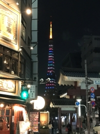 東京マラソン2018開催記念特別ライトアップ