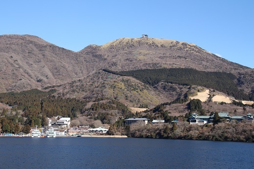 芦ノ湖からの駒ケ岳