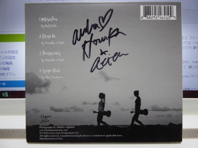 Honoka and Azita　CD　Sign