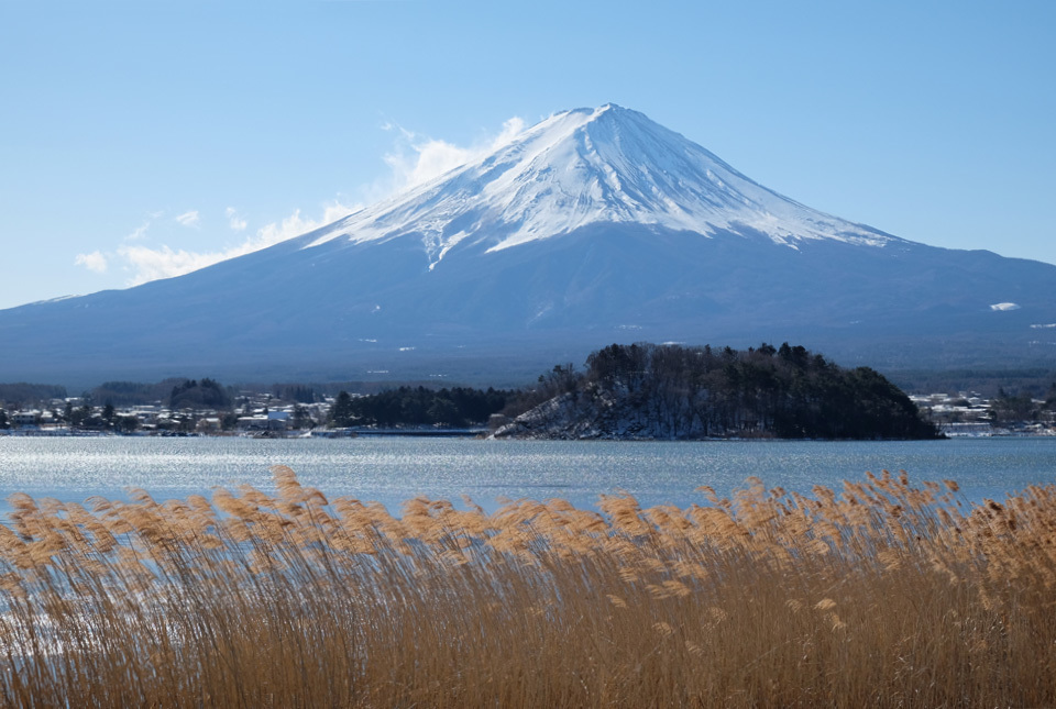 0593 河口湖からの富士 960×645