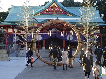 日枝神社・知恵の輪