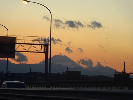 中央道からの富士山２