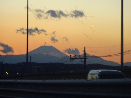 中央道からの富士山３