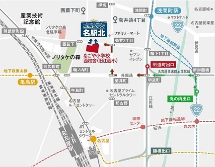 地図_名駅北