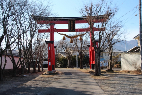 生島足島神社と長福寺０１