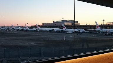1月2日の成田国際空港